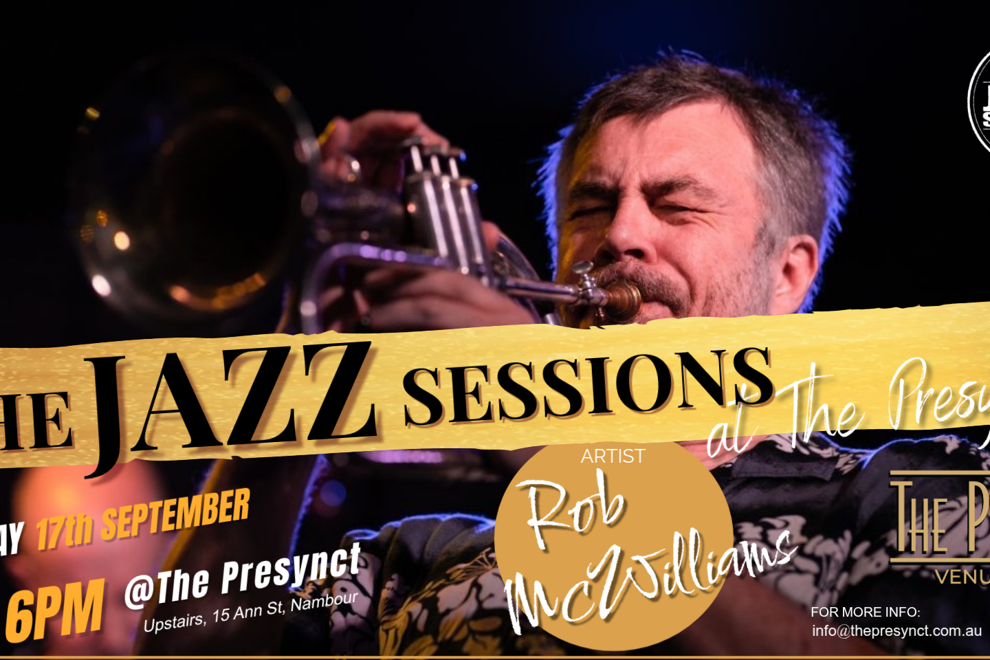 Rob McWilliams Band at The Jazz Sessions