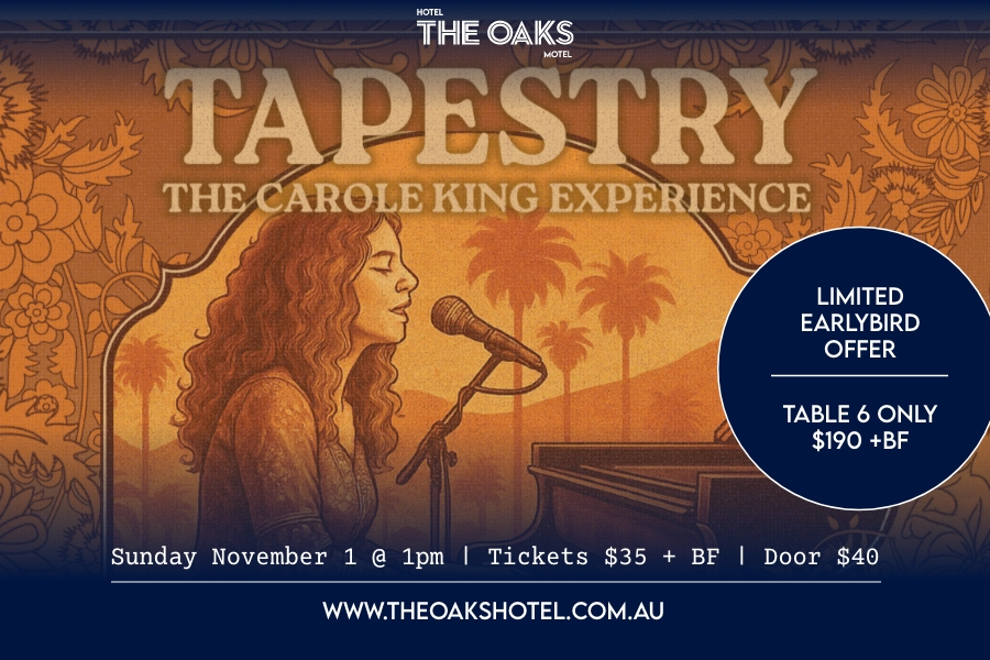 TAPESTRY THE CAROLE KING EXPERIENCE