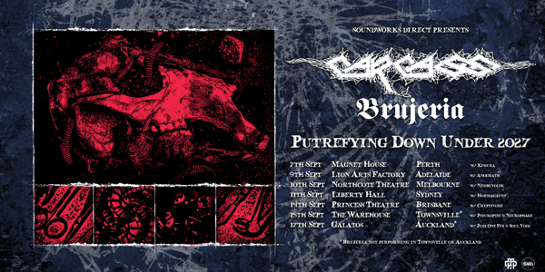 CARCASS w/ Brujeria