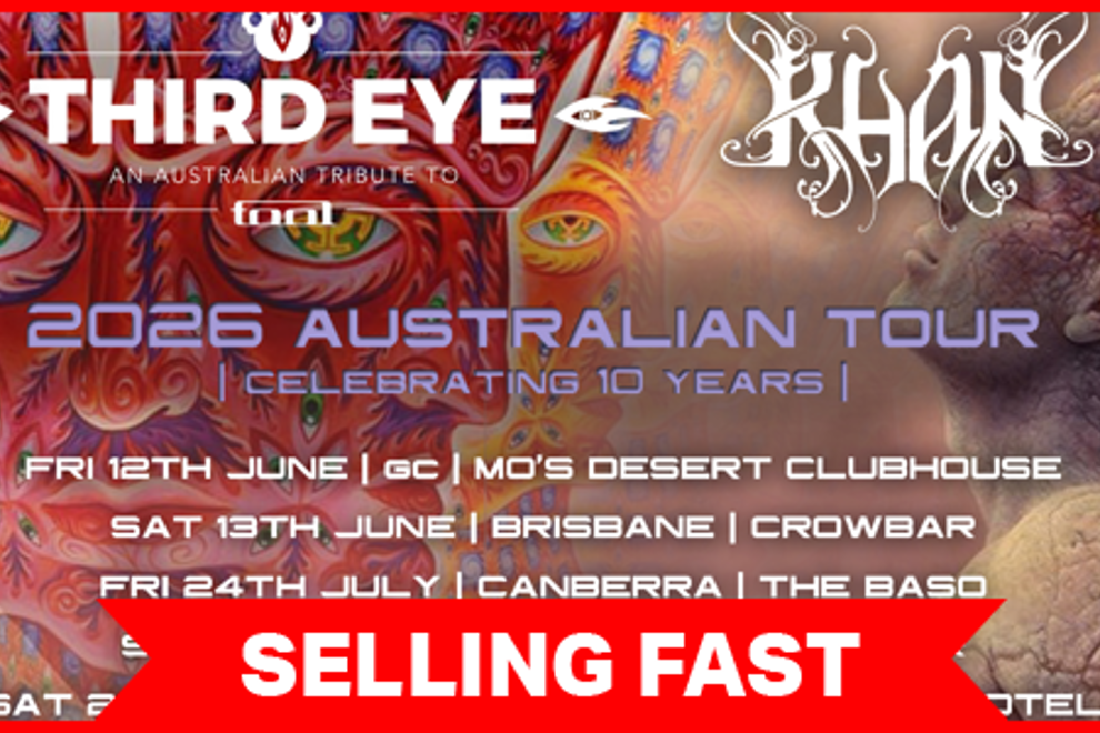 THIRD EYE & KHAN – 10 Year Dual-Headline Australian Tour
