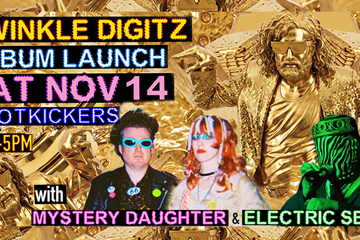 Twinkle Digitz 'Golden Cheese Emporium' Album Launch