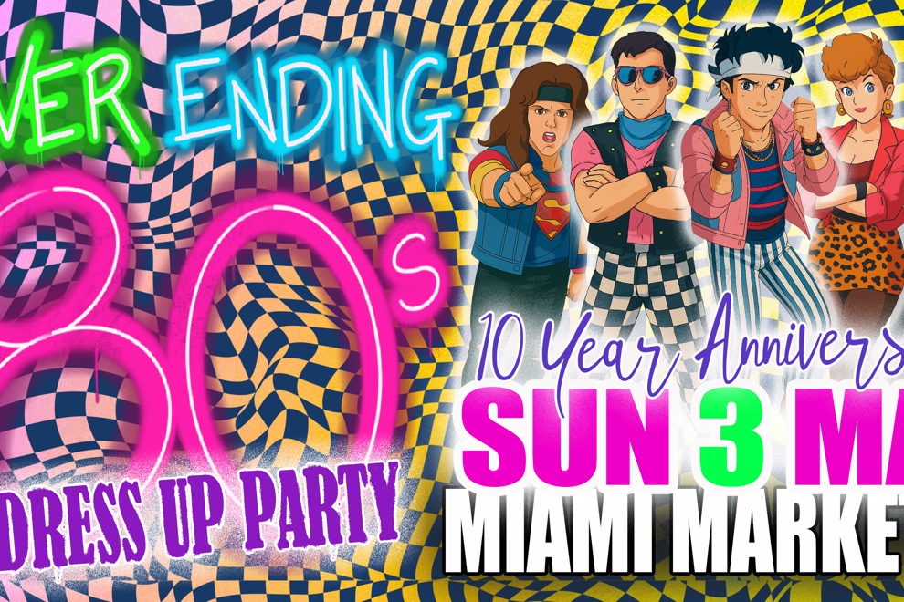 Never Ending 80s - Dress Up Party - 10 Year Anniversary