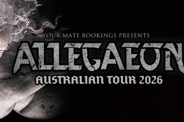 ALLEGAEON (USA) Australian Tour 2026