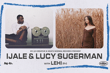 Hy-Lo Creative & Heaps Normal Records Present: IJALE & Lucy Sugerman