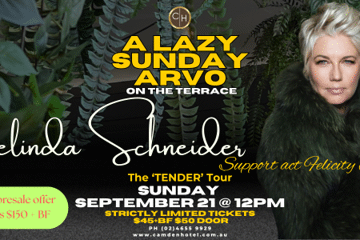 A Lazy Sunday Arvo with Melinda Schneider - The 'TENDER' Tour