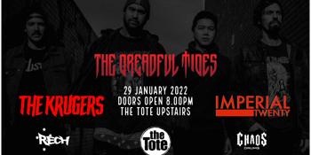 CANCELLED - The Dreadful Tides with The Krugers, and Imperial Twenty