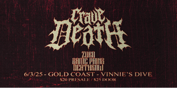 CRAVE DEATH | FT. ZUKO, SAME PAINS & DEATHROW