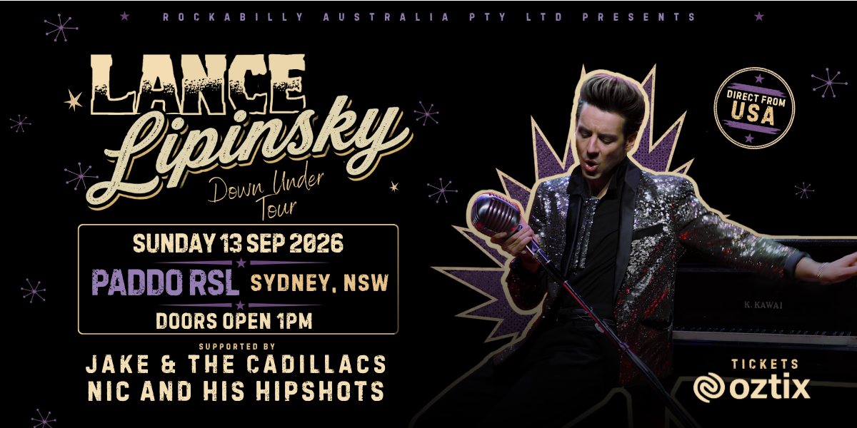 Lance Lipinsky (USA)  Down Under Tour