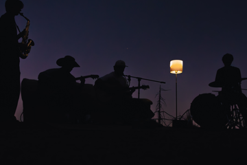 Santa Ana Rodeo with Broken Waves and Pearly Stars