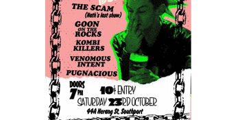 PUNK NIGHT! w/ Goon on the Rocks, The Scam & more!