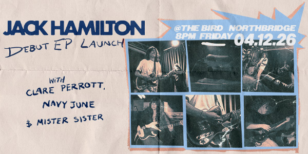Jack Hamilton -  Debut EP Launch