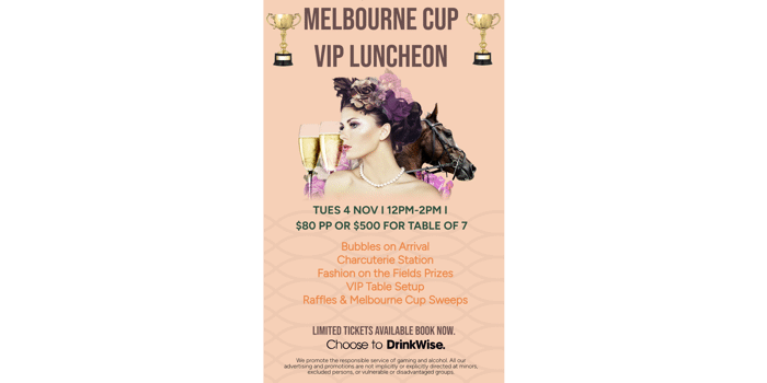 Melbourne Cup VIP Luncheon