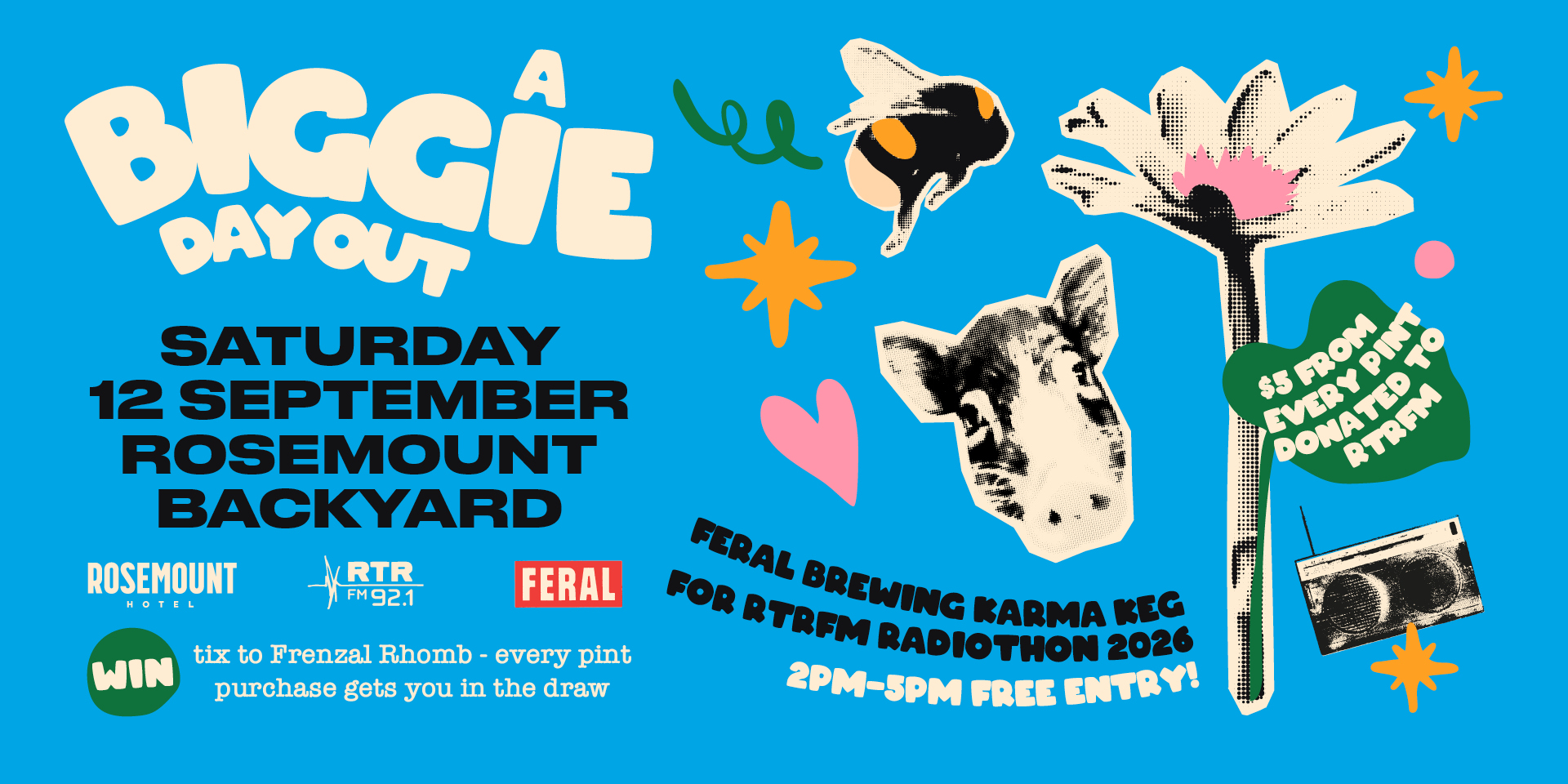 A Biggie Day Out - Feral Brewing Karma Keg for RTRFM Radiothon