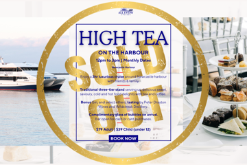 High Tea on the Harbour - A luxury cruise