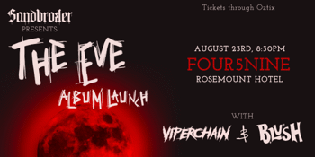 Sandbroker 'The Eve' Album Launch