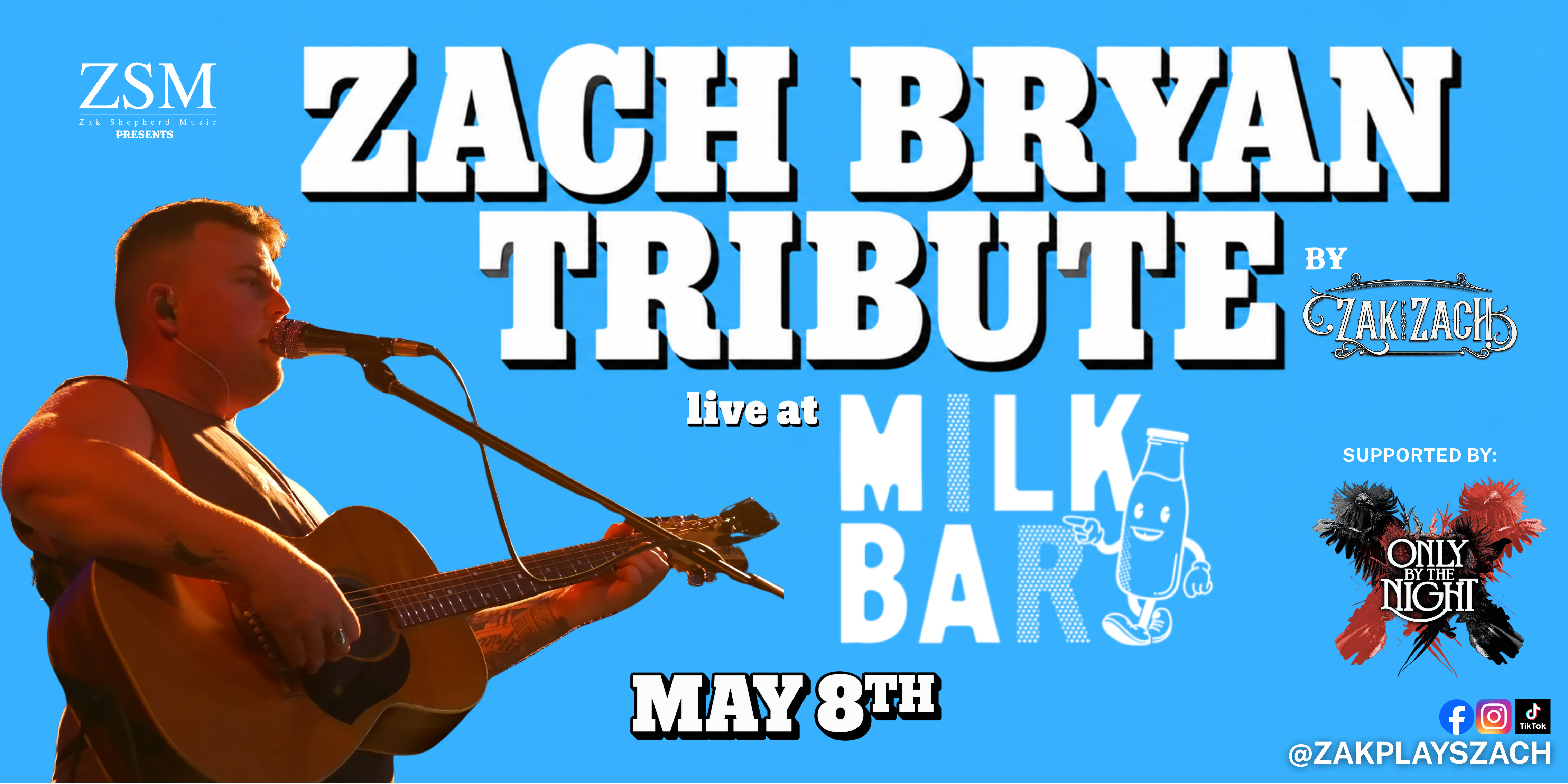 Zach Bryan Tribute Show (ft Kings of Leon Tribute)