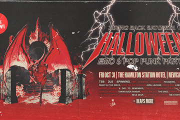 Taking Back Saturday Halloween: Emo & Pop Punk Party - Newcastle