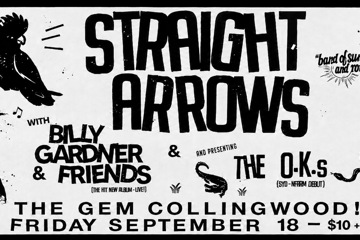 Straight Arrows at The Gem w/ Billy Gardner and Friends + The OK's