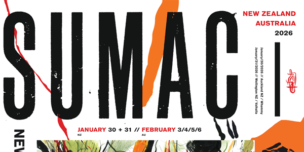 Sumac First Ever Australian Tour poster