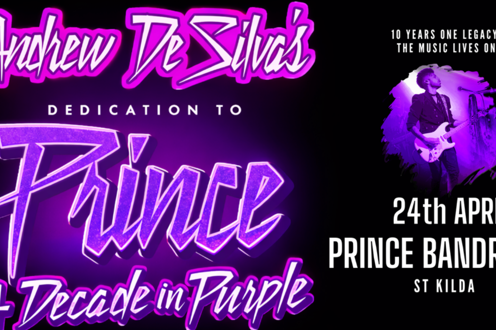 Andrew De Silva’s Dedication to Prince – A Decade in Purple