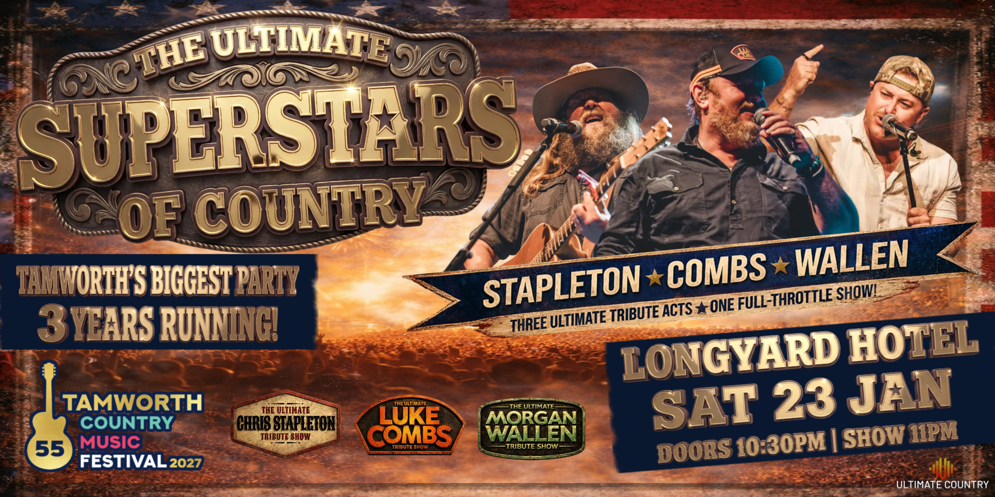 The Ultimate Superstars of Country Tribute Show