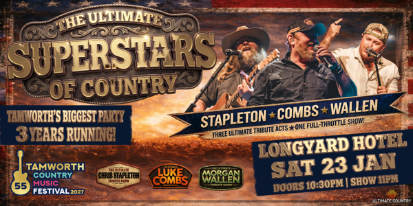 The Ultimate Superstars of Country Tribute Show
