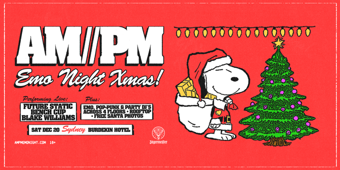 am//pm emo night christmas // sydney december 20