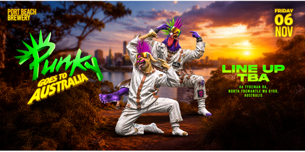 Punky goes to Australia