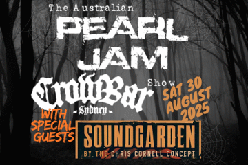 Australian Pearl Jam Show + SOUNDGARDEN by the CHRIS CORNELL CONCEPT