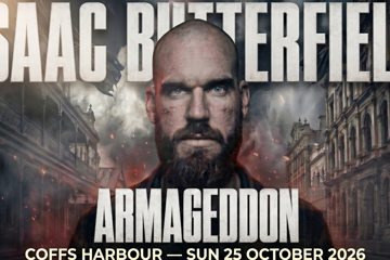 ISAAC BUTTERFIELD - ARMAGEDDON - EARLY SHOW