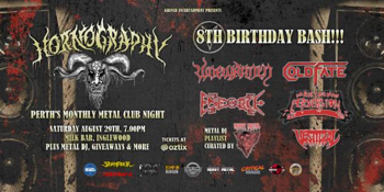HORNOGRAPHY 8TH BIRTHDAY BASH