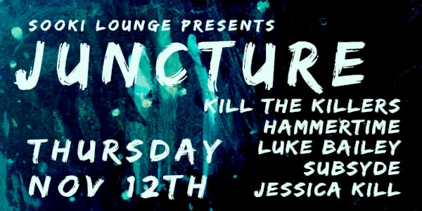 JUNCTURE| #06 live at Sooki Lounge - Concert poster