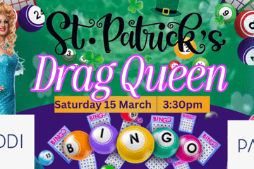 Drag Queen Bingo St Patrick's Themed - PADDI