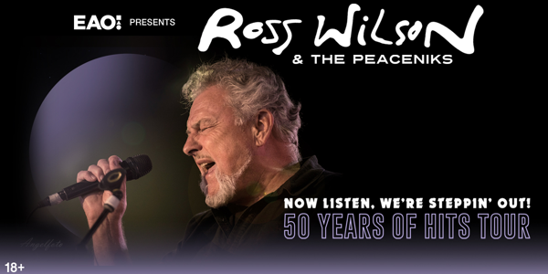 Ross Wilson live at Wests Nelson Bay - Concert poster