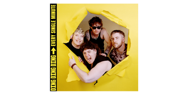 DING DING DING - launch live at The Old Bar in Fitzroy on April 10, 2026 - Concert poster