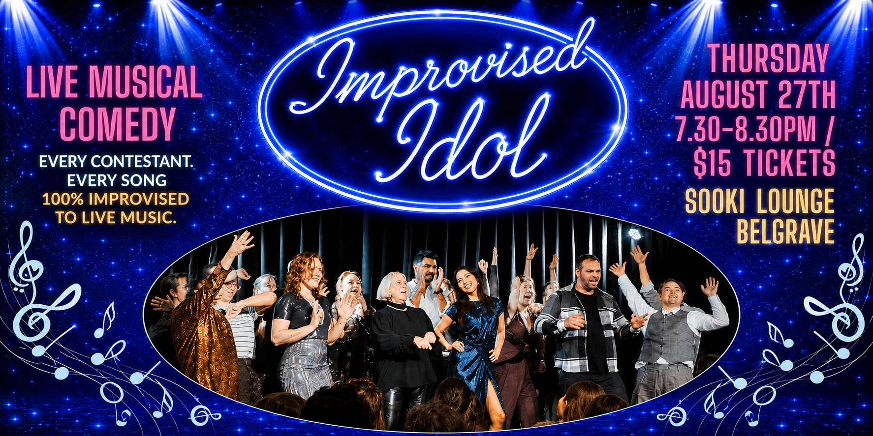 Improvised Idol - Live Musical Comedy