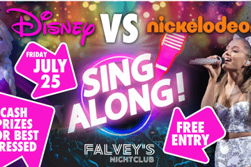 DISNEY VS NICKELODEON DANCE PARTY - 18+