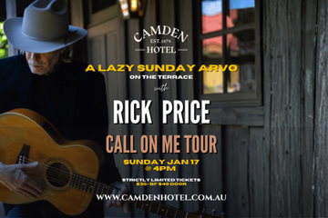 A Lazy Sunday Arvo with Rick Price - 2nd show