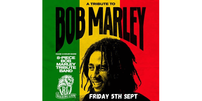 ROARING LION - 8 peice Bob Marley Tribute Band