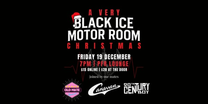 A Very Black Ice Motor Room Christmas