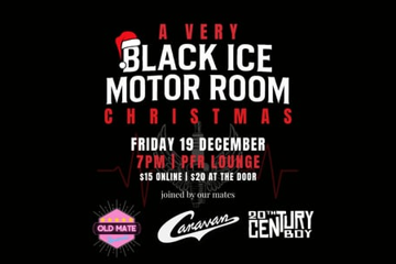 A Very Black Ice Motor Room Christmas