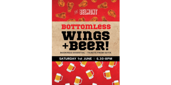 Wings & Beer Long Table