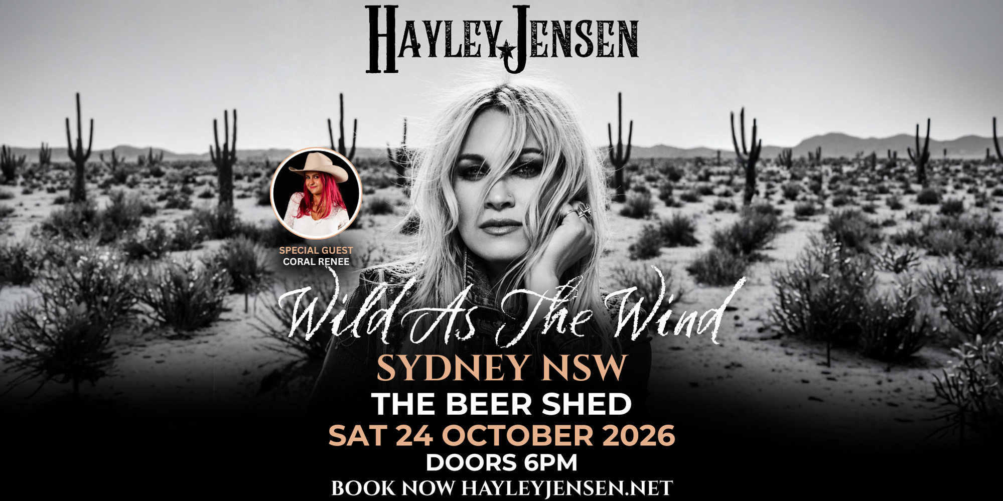 HAYLEY JENSEN Wild As The Wind Tour