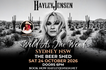 HAYLEY JENSEN Wild As The Wind Tour