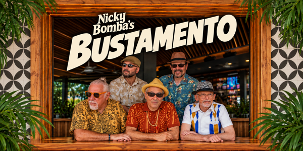 Bustamento live at Sooki Lounge - Concert poster