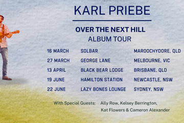 Karl Priebe 'Over The Next Hill' Album Tour