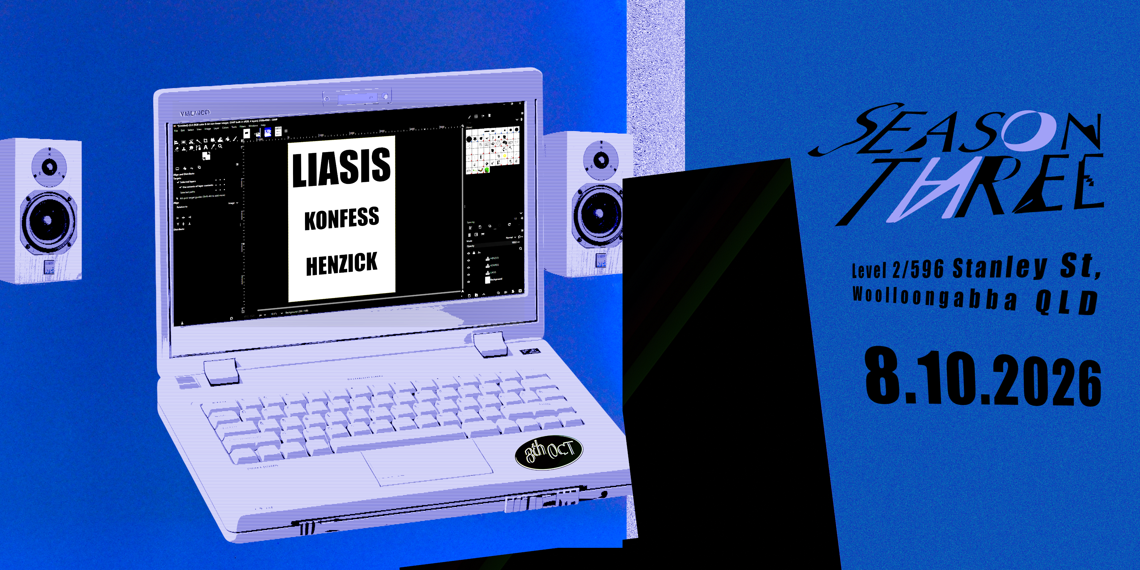 LIASIS // KONFESS // HENZICK live at Season Three