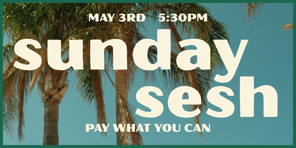 SUNDAY SESH live at Indian Ocean Hotel in Scarborough on May 03, 2026 - Concert poster
