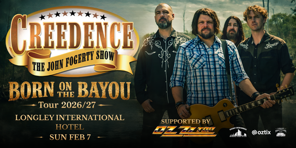 Creedence The John Fogerty Show & OZ ZZ-TOP Born on the Bayou World Tour