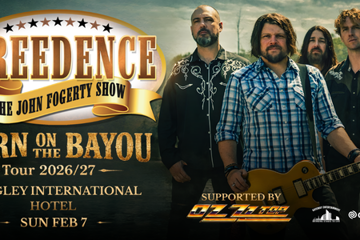 Creedence The John Fogerty Show & OZ ZZ-TOP Born on the Bayou World Tour